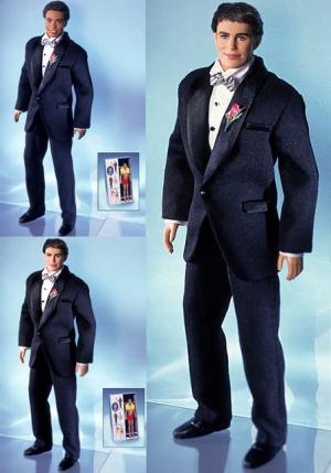 Коллекционная кукла Кен шарнирный 40-летний юбилей, 01 г.